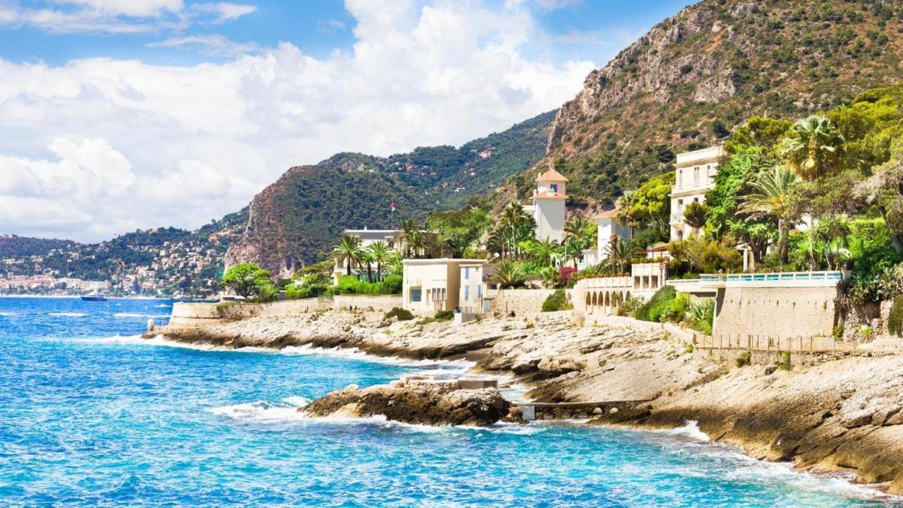 Mybluevista Luxury Panoramic Sea View Apartments Cap D Ail Near Monaco Cap-d'Ail Exteriör bild