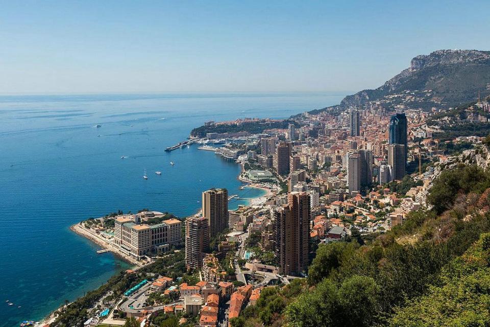 Mybluevista Luxury Panoramic Sea View Apartments Cap D Ail Near Monaco Cap-d'Ail Exteriör bild